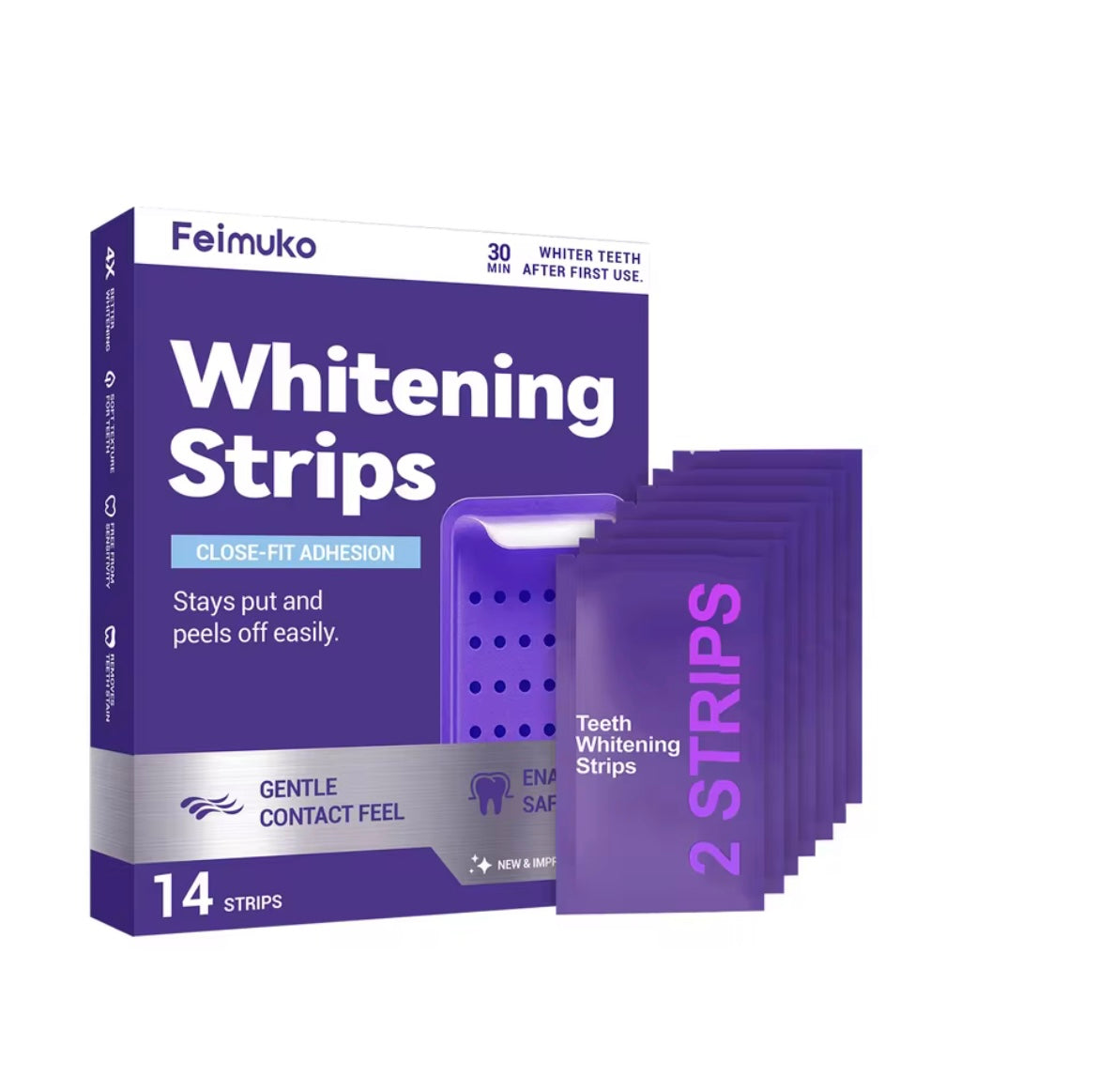 Teeth whitening strips